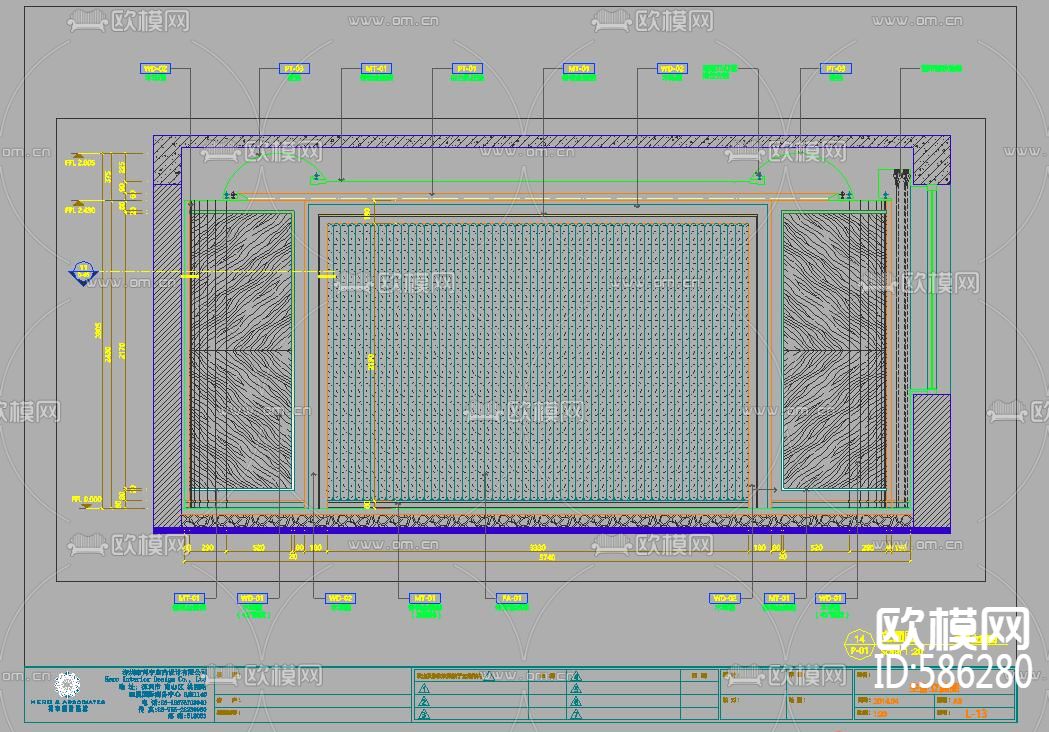简约风格样板房下载（渲染图4）