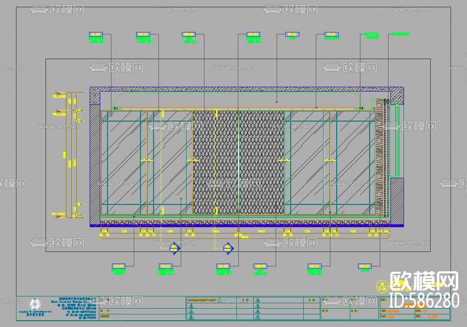 简约风格样板房下载（渲染图2）