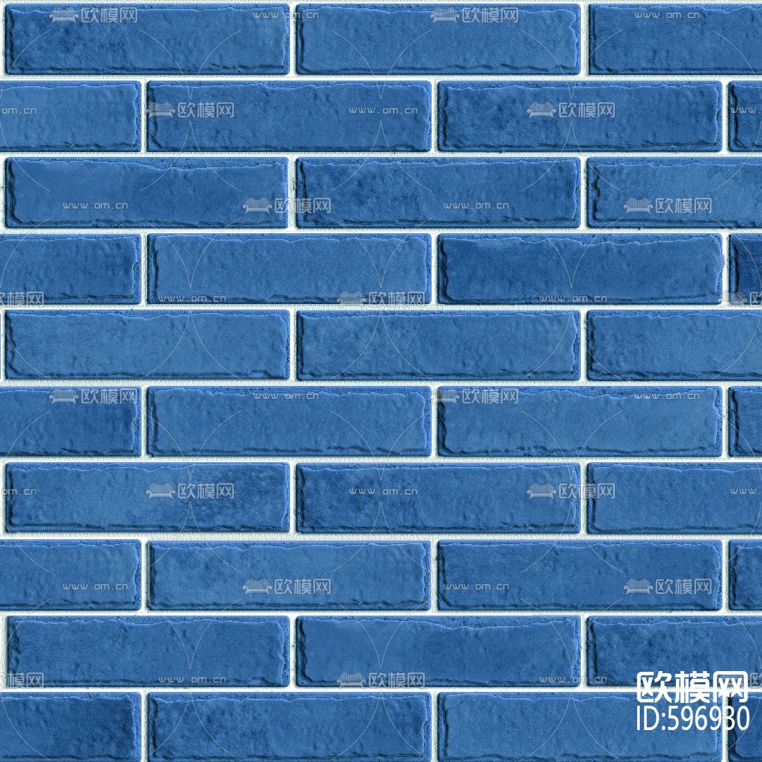 蓝色砖墙下载