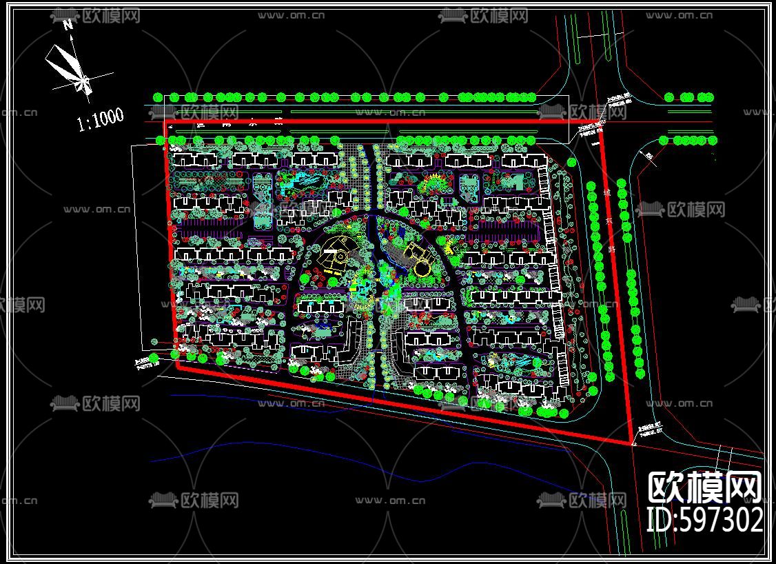 小区规划及景观设计下载