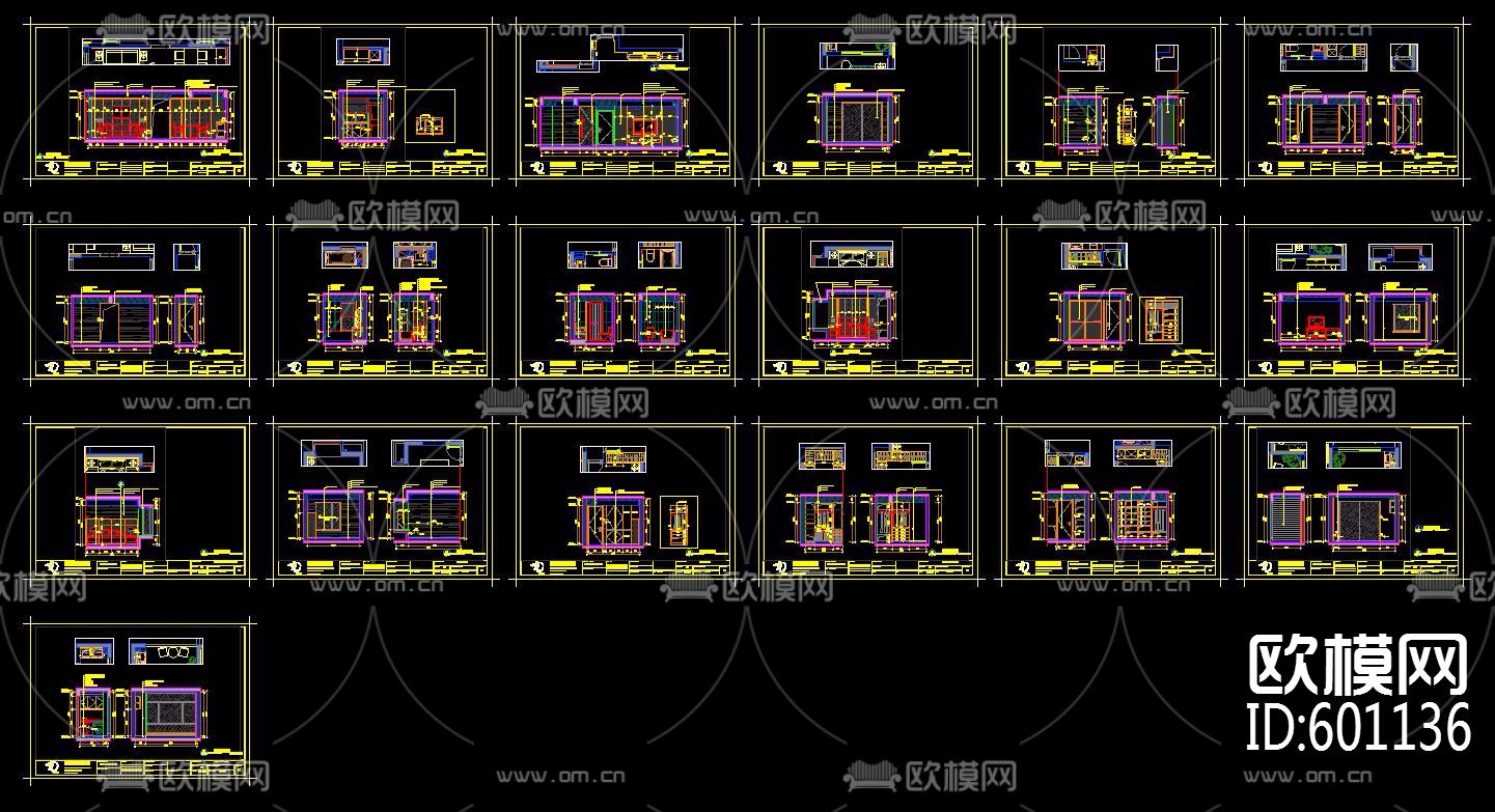 新中式-杭州 白马山庄全套施工图+实景图下载（渲染图3）