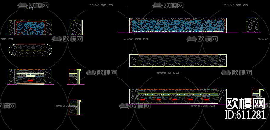 吧台，服务台下载（渲染图2）