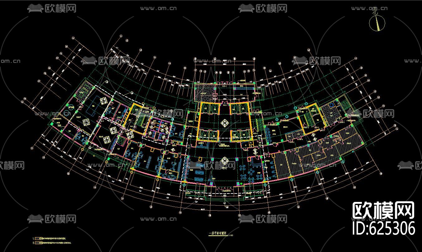 医院住院大楼 CAD施工图