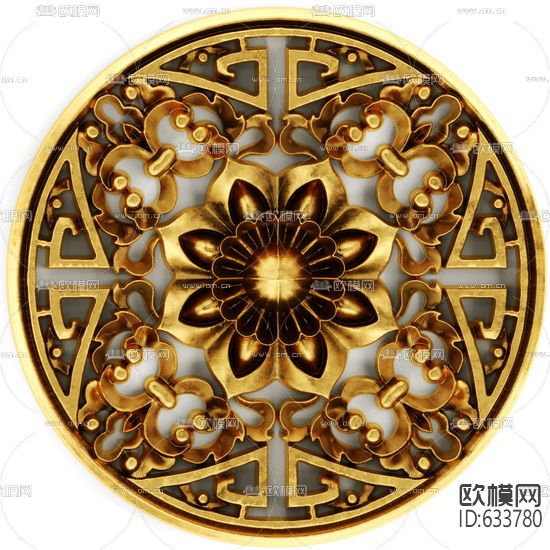 金箔下载（渲染图141）