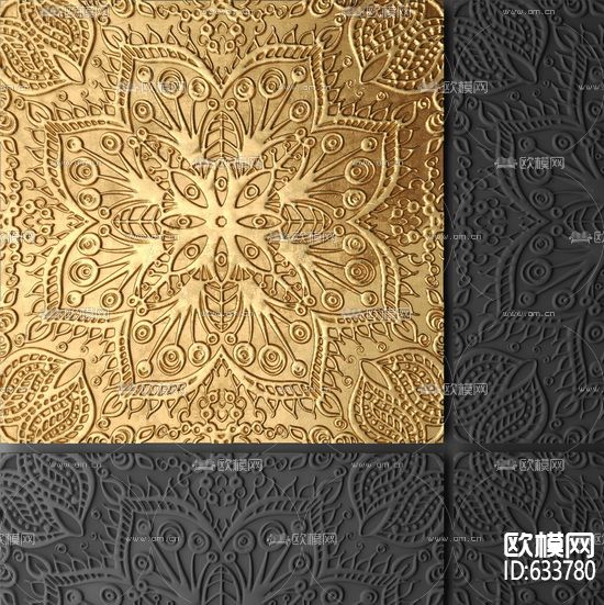 金箔下载（渲染图149）