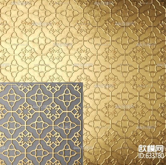 金箔下载（渲染图151）