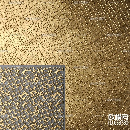 金箔下载（渲染图167）