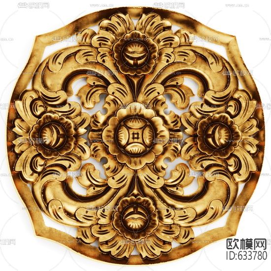 金箔下载（渲染图156）