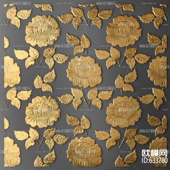 金箔下载（渲染图142）