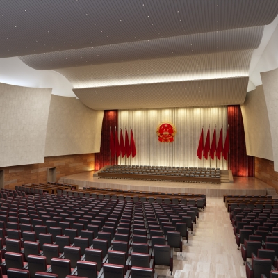 政府机关报告厅大礼堂3d模型