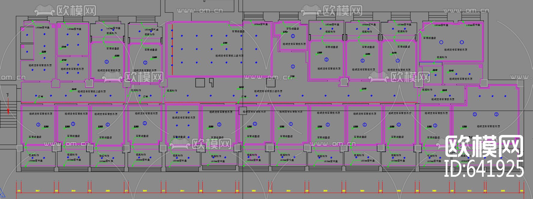 现代养老院设计下载（渲染图5）