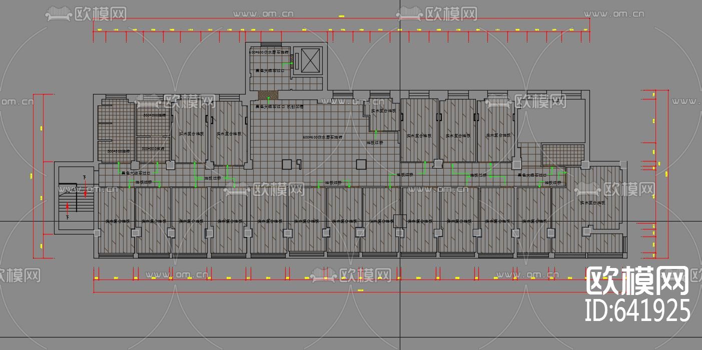 现代养老院设计下载（渲染图2）