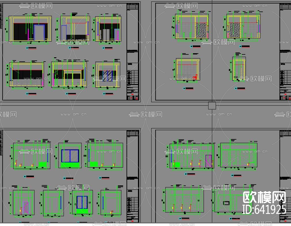 现代养老院设计下载（渲染图4）