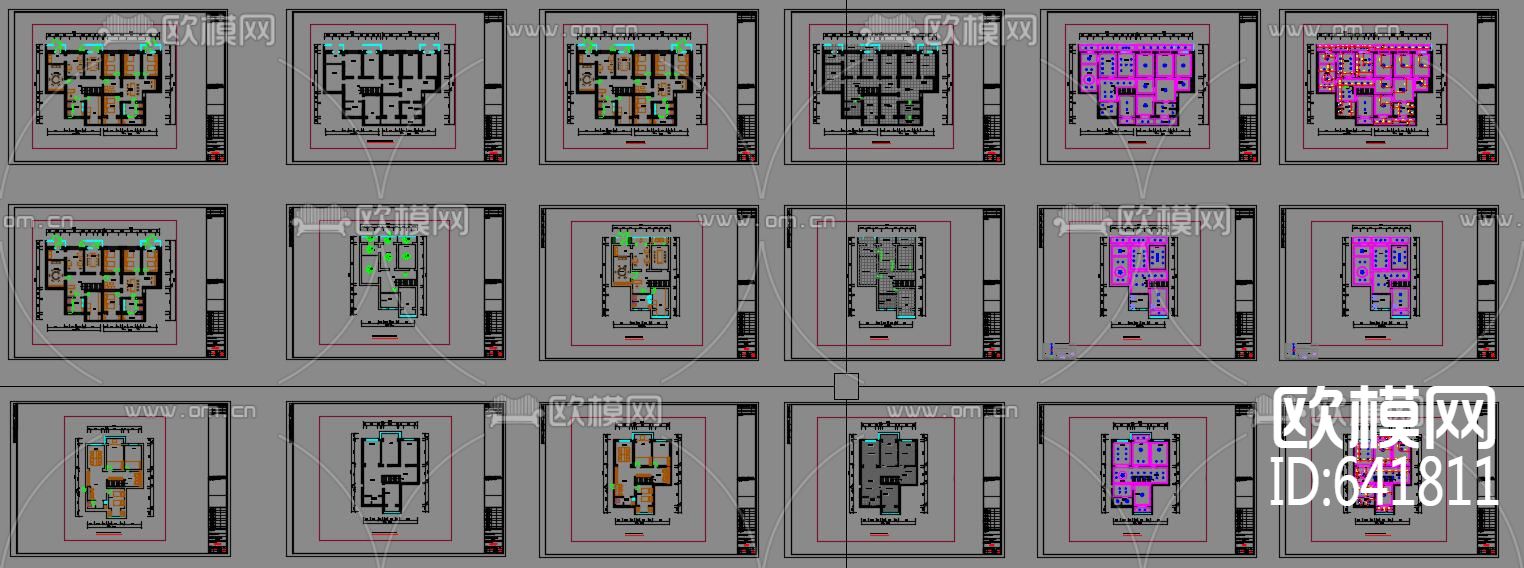 养老院实际案例整套施工图下载（渲染图2）