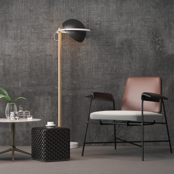 工业风单椅3d模型