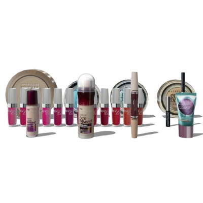  现代化妆品组合su模型 