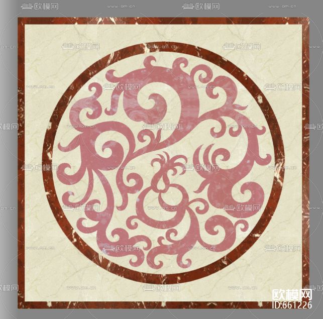 大理石拼花下载（渲染图4）