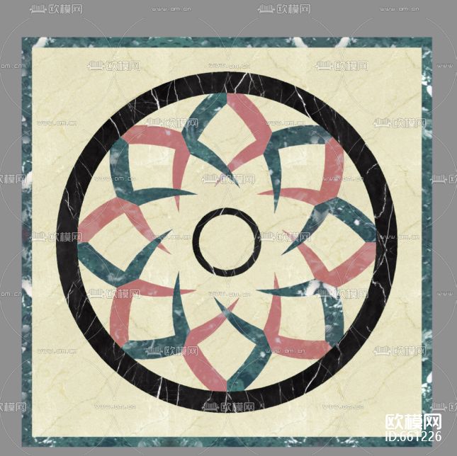 大理石拼花下载（渲染图3）