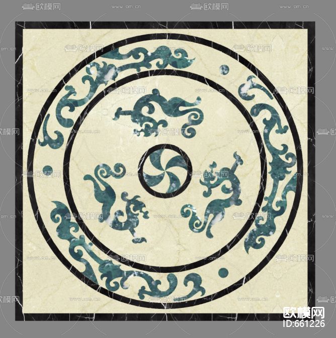 大理石拼花下载（渲染图5）