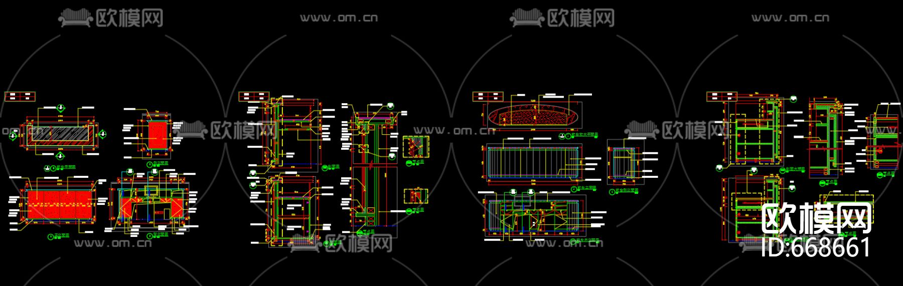 前台设计大样集下载（渲染图1）