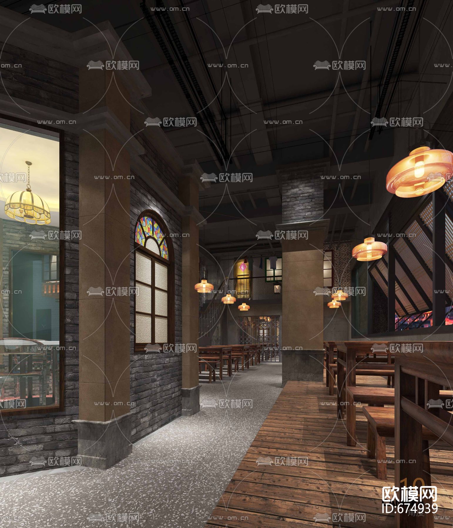 春熙怀旧火锅下载（渲染图4）