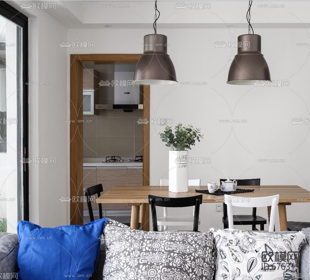 雅戈尔太阳城-自然而然全套CAD施工图+实景照片下载（渲染图4）