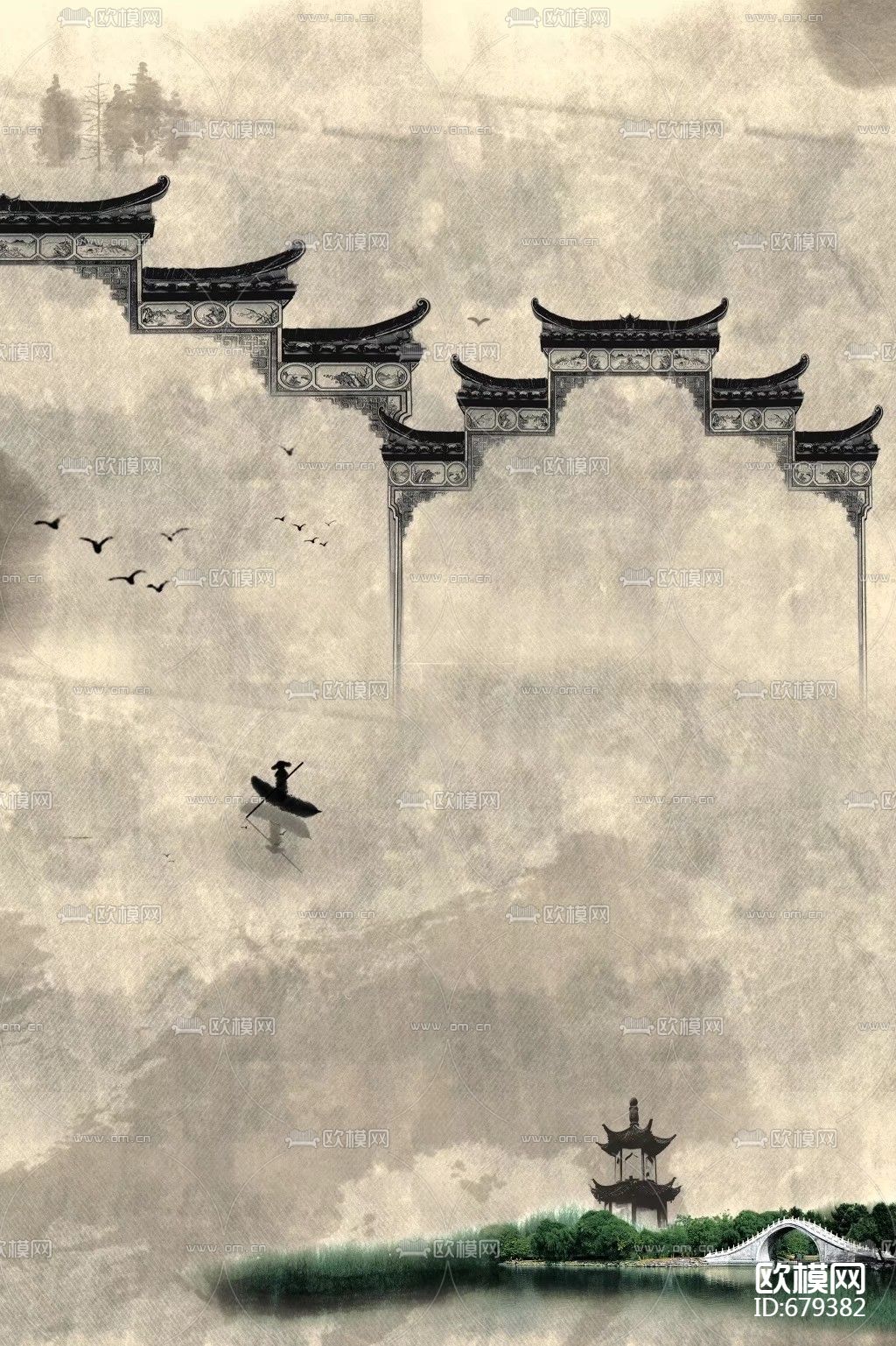 中式画