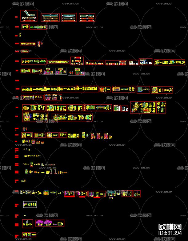 CAD通用大样图下载（渲染图1）
