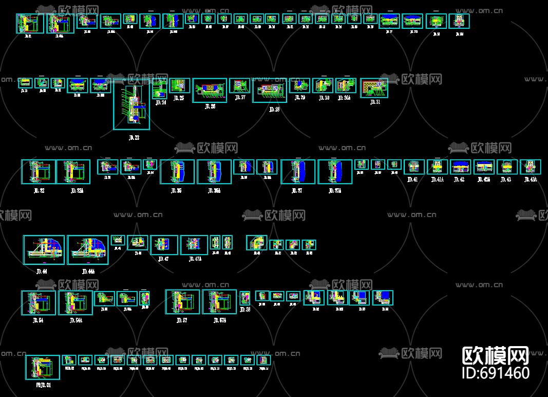 幕墙节点详图下载
