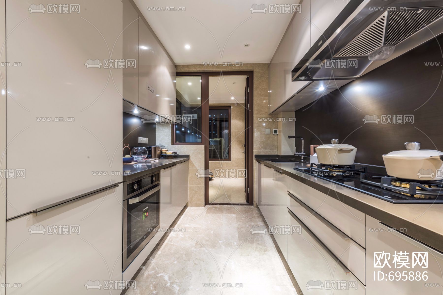 【达观设计 凌子达】上海珠江铂世·外滩界160户型下载（渲染图11）