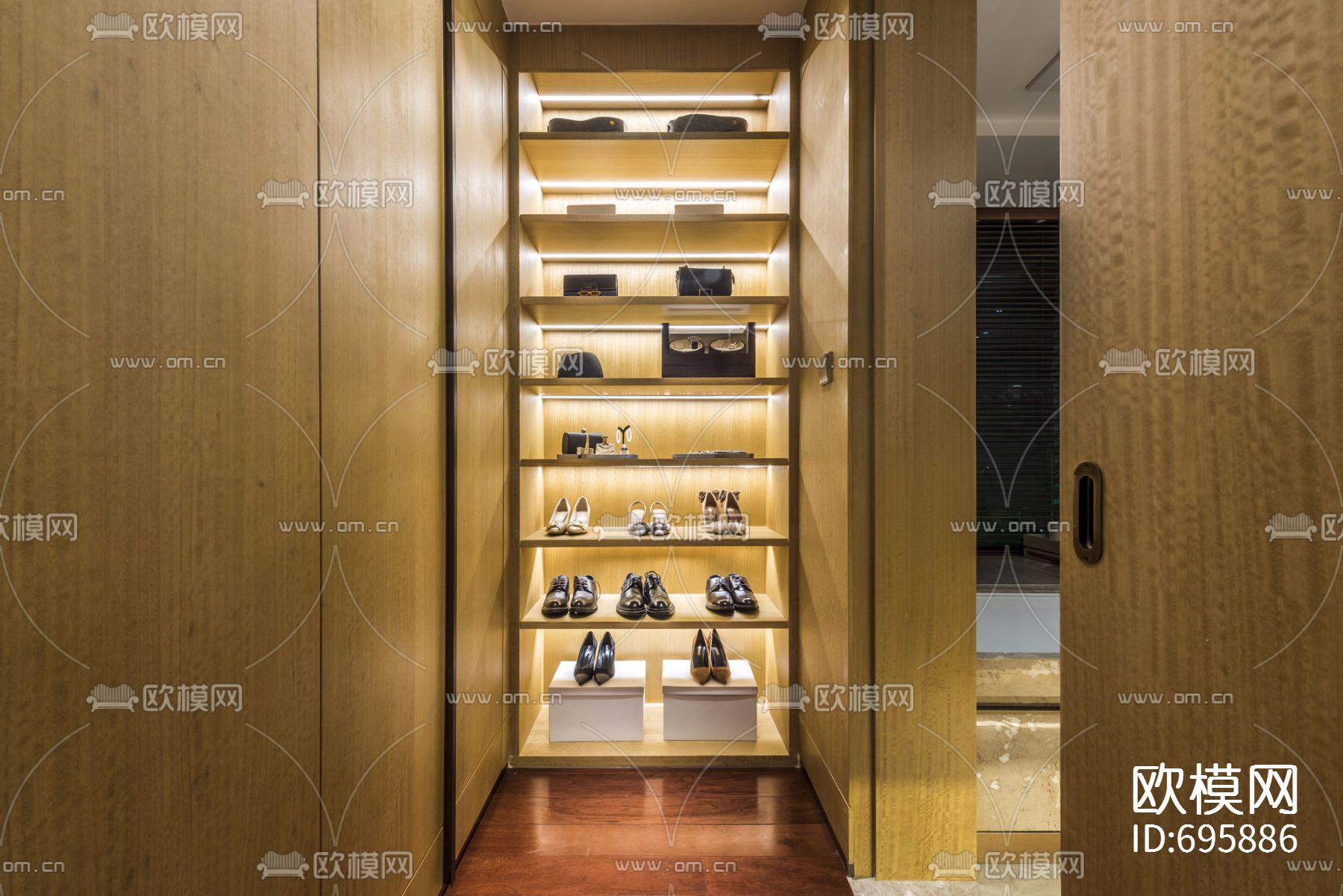 【达观设计 凌子达】上海珠江铂世·外滩界160户型下载（渲染图9）