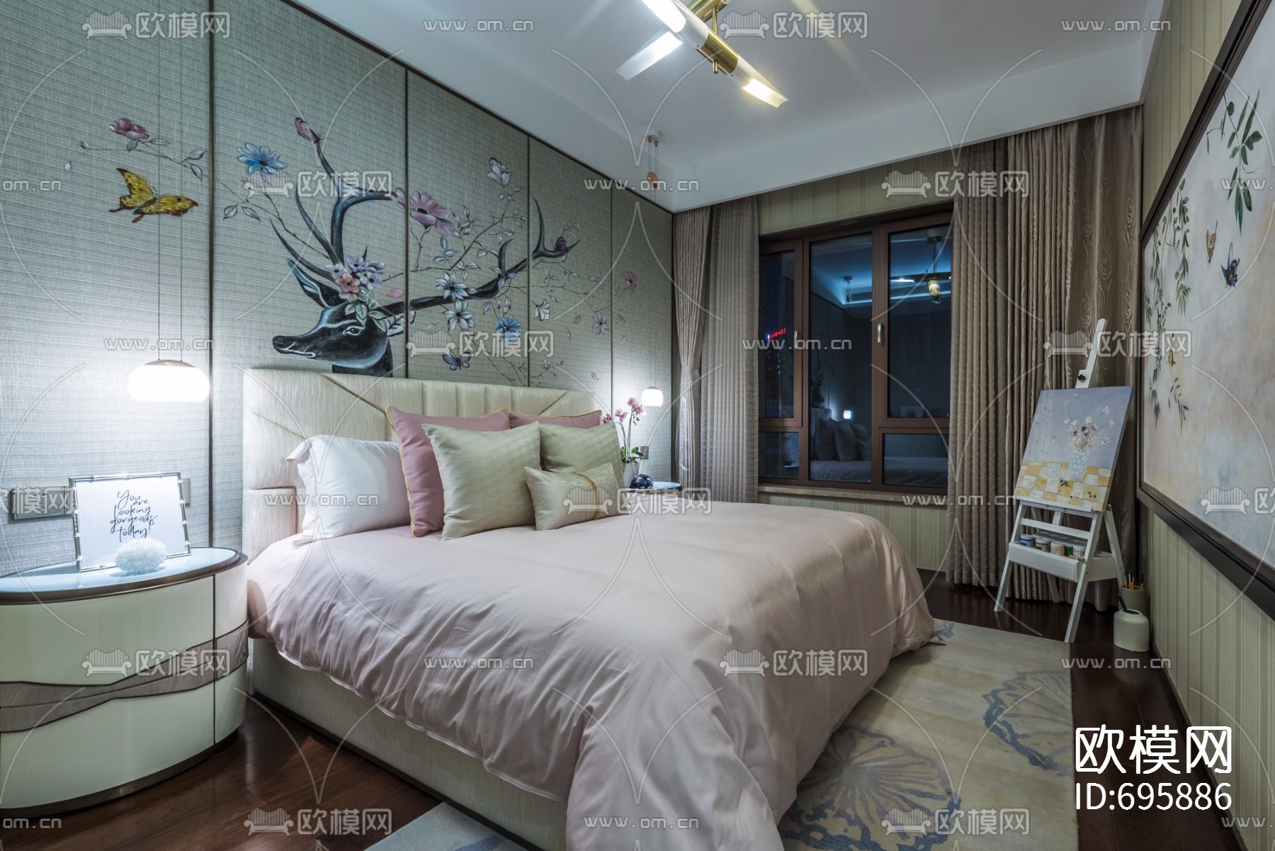 【达观设计 凌子达】上海珠江铂世·外滩界160户型下载（渲染图13）