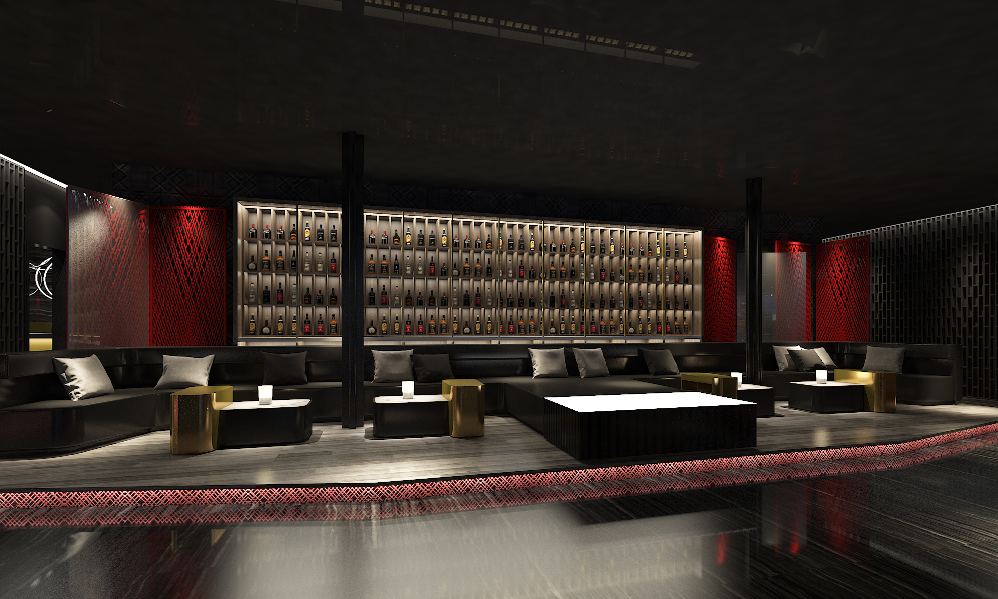 barrouge酒吧空间设计