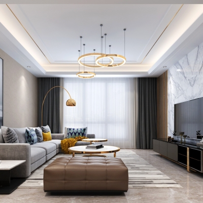 后现代主题餐厅模型下载-3dmax模型免费下载-欧模网