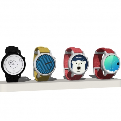  现代时尚手表su模型 