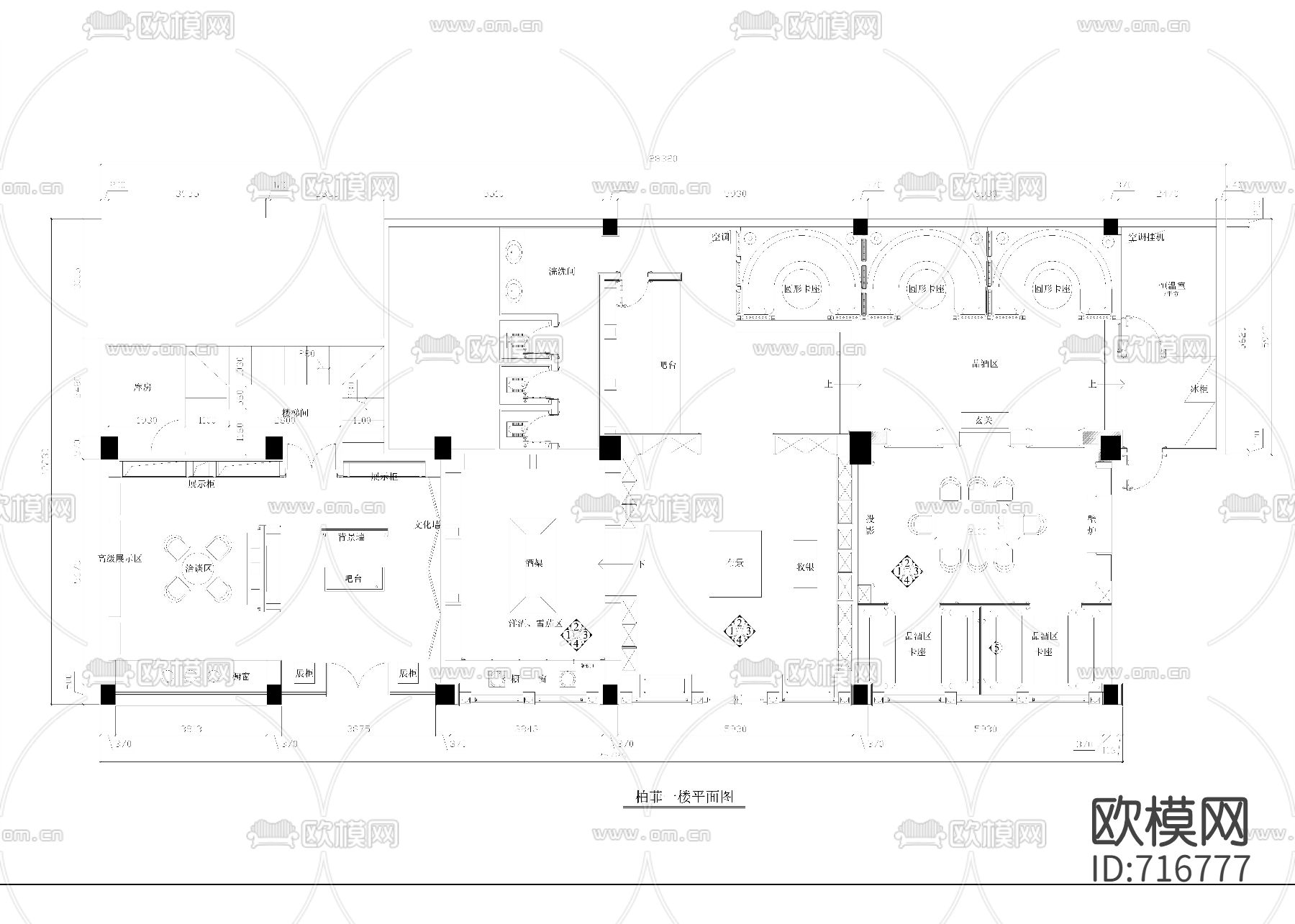 酒庄cad施工图整套(附效果图)