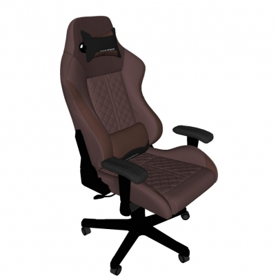  现代皮革游戏转椅su模型 