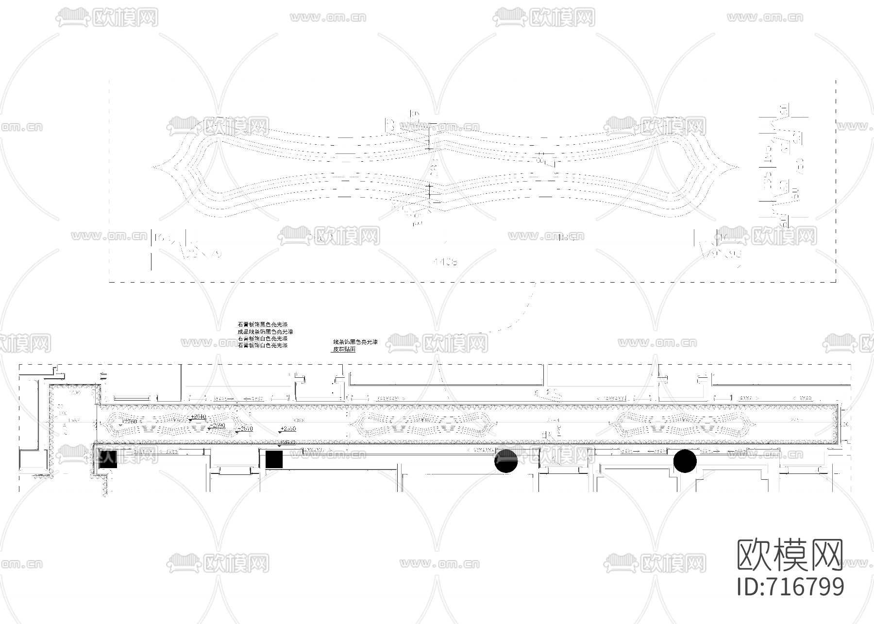 皇马浴都酒店CAD施工图下载（渲染图5）