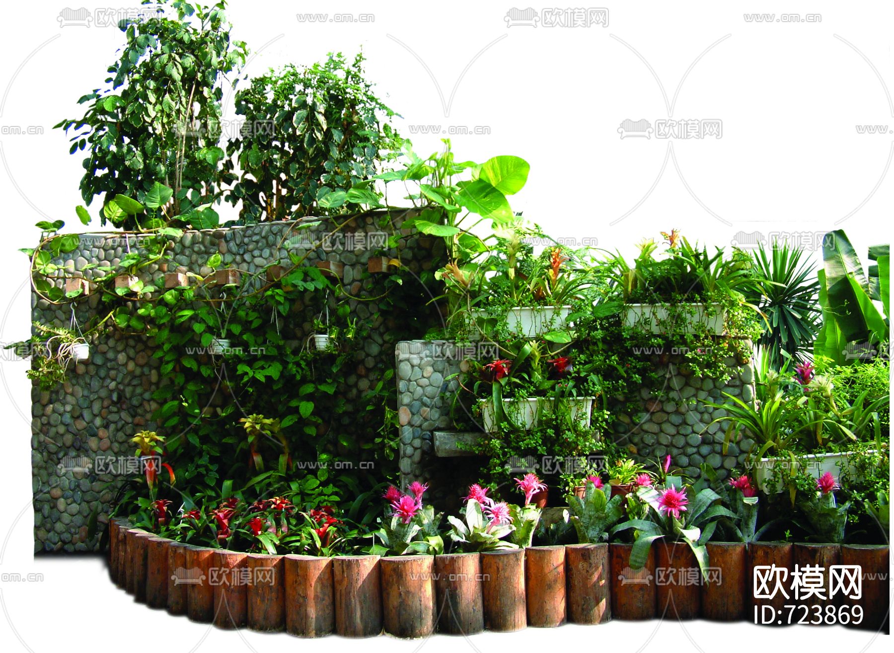 psd园林景观素材下载（渲染图16）