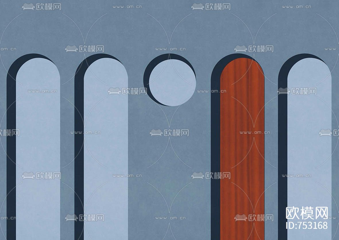 几何图形装饰壁纸