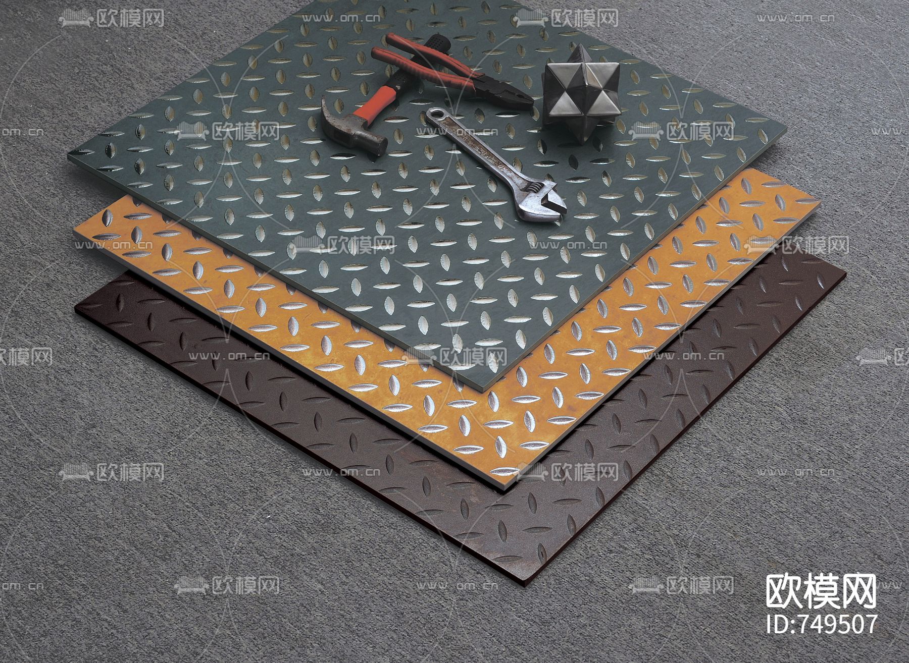 古奇陶瓷-PM6039A模具+金属