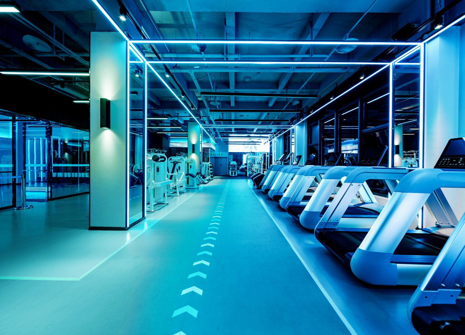 为繁忙都市人准备的健身场所"plus健身房"| 灵想装饰-欧模网