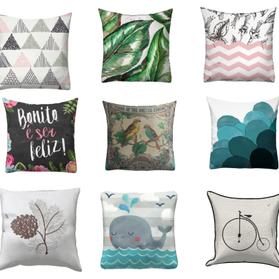  北欧布艺抱枕su模型 