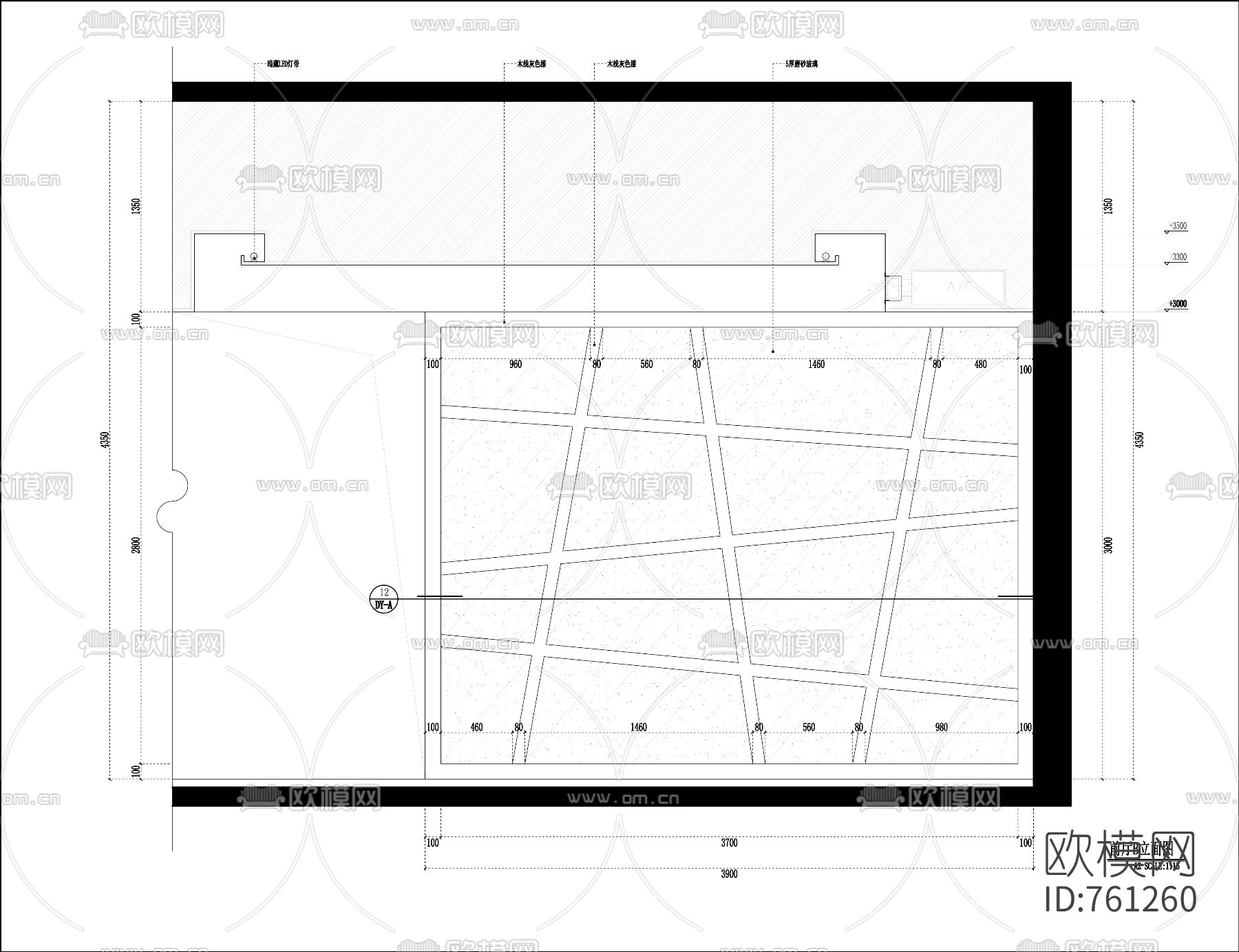 中式长福置业有限公司 CAD施工图+效果图