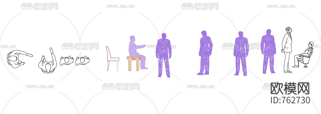 舞台灯光音响设备CAD图库下载（渲染图5）