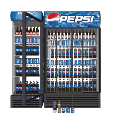  现代冷藏冰箱饮料su模型 