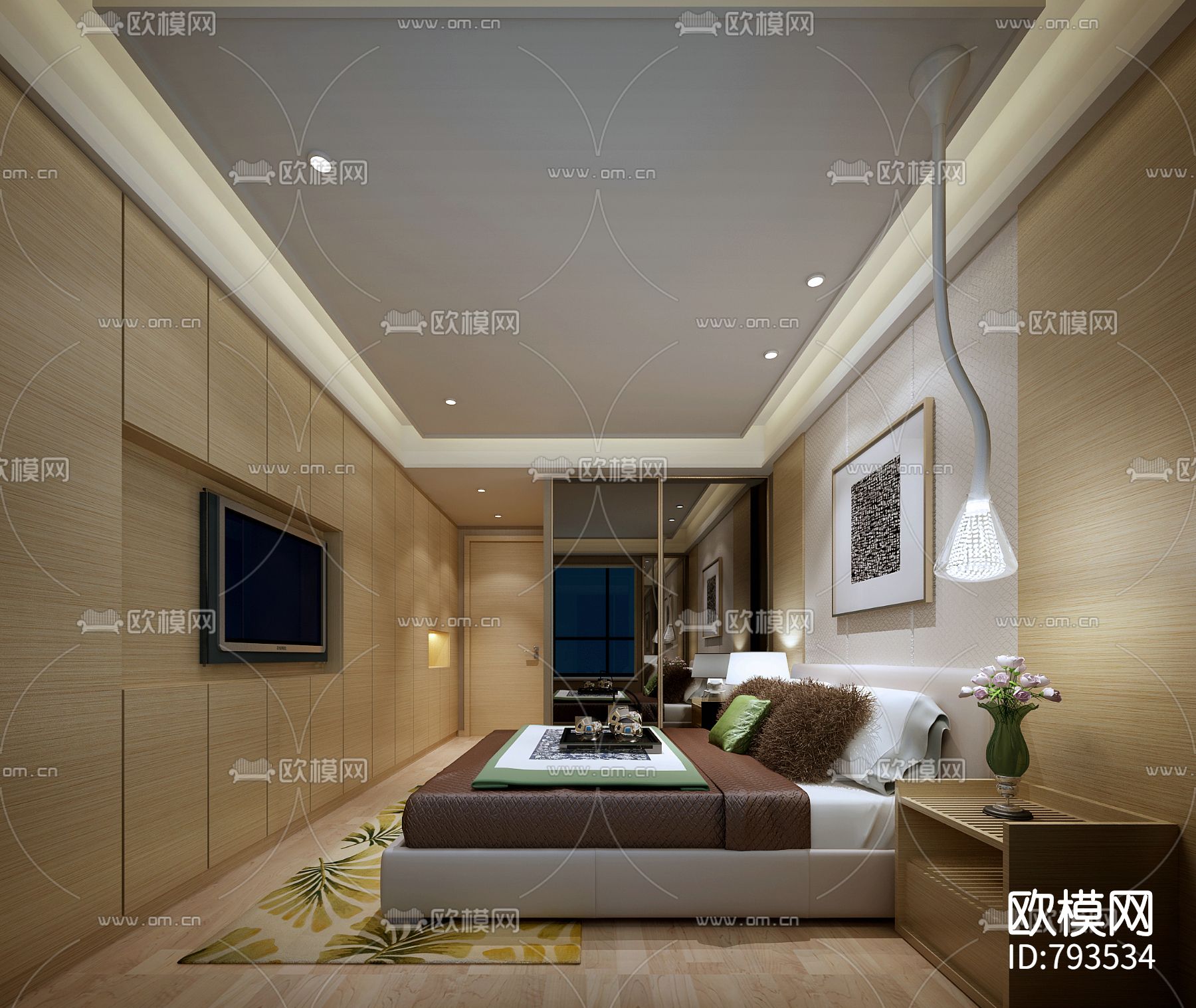 现代风格住宅cad施工图