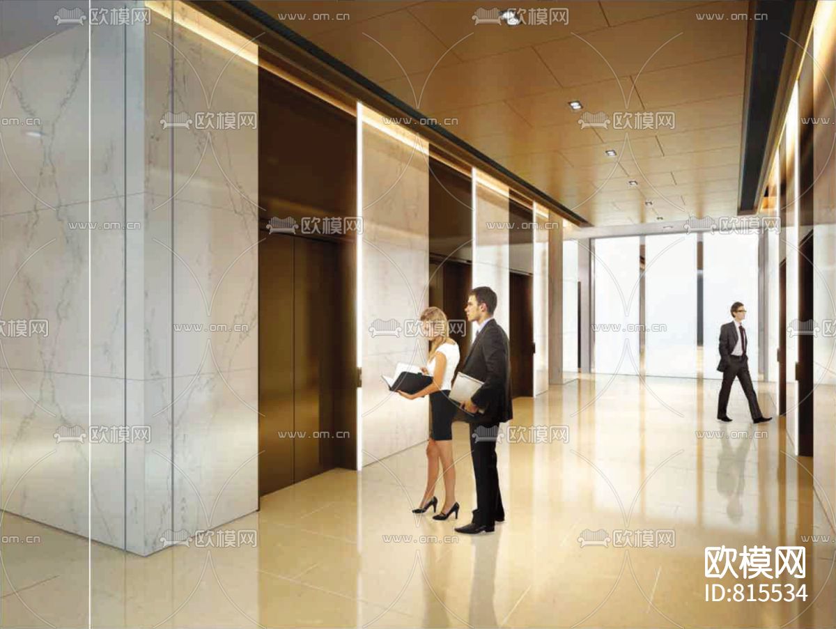 利丰广场时尚办公室下载（渲染图3）