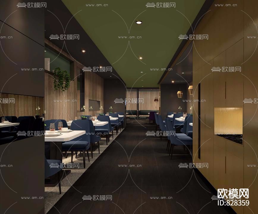 海底捞火锅餐厅长沙华创国际广场店下载（渲染图2）