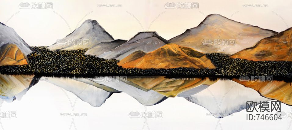 新中式水墨装饰画